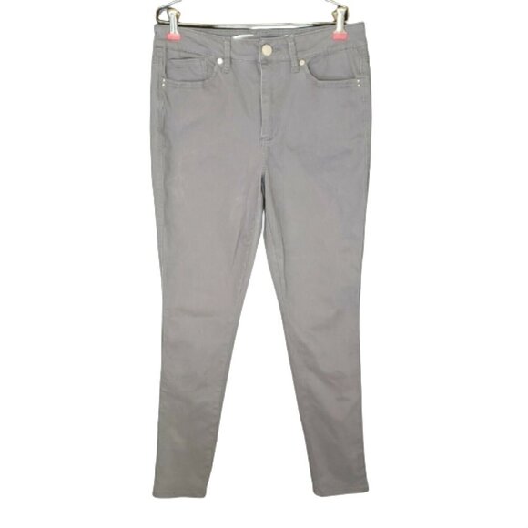 Seven7 High Rise Skinny Ankle Jeans Skin Fit Denim Jeans Gray 30X27 Size 10 - Picture 1 of 9